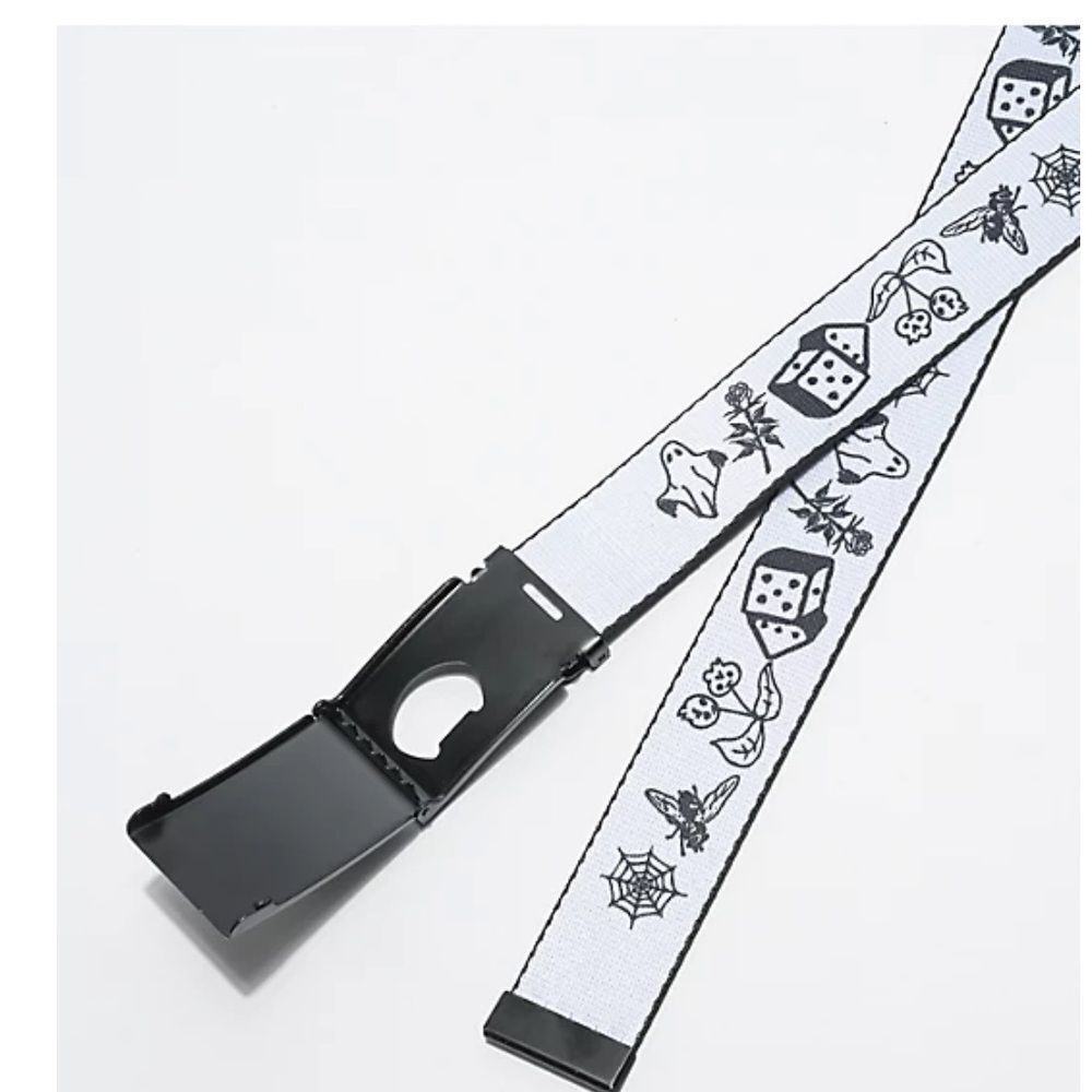 Empyre Tattoo White Web Belt